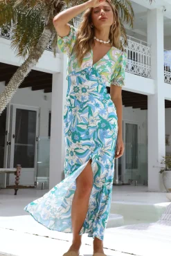 Field Of Stars Maxi Dress Blue