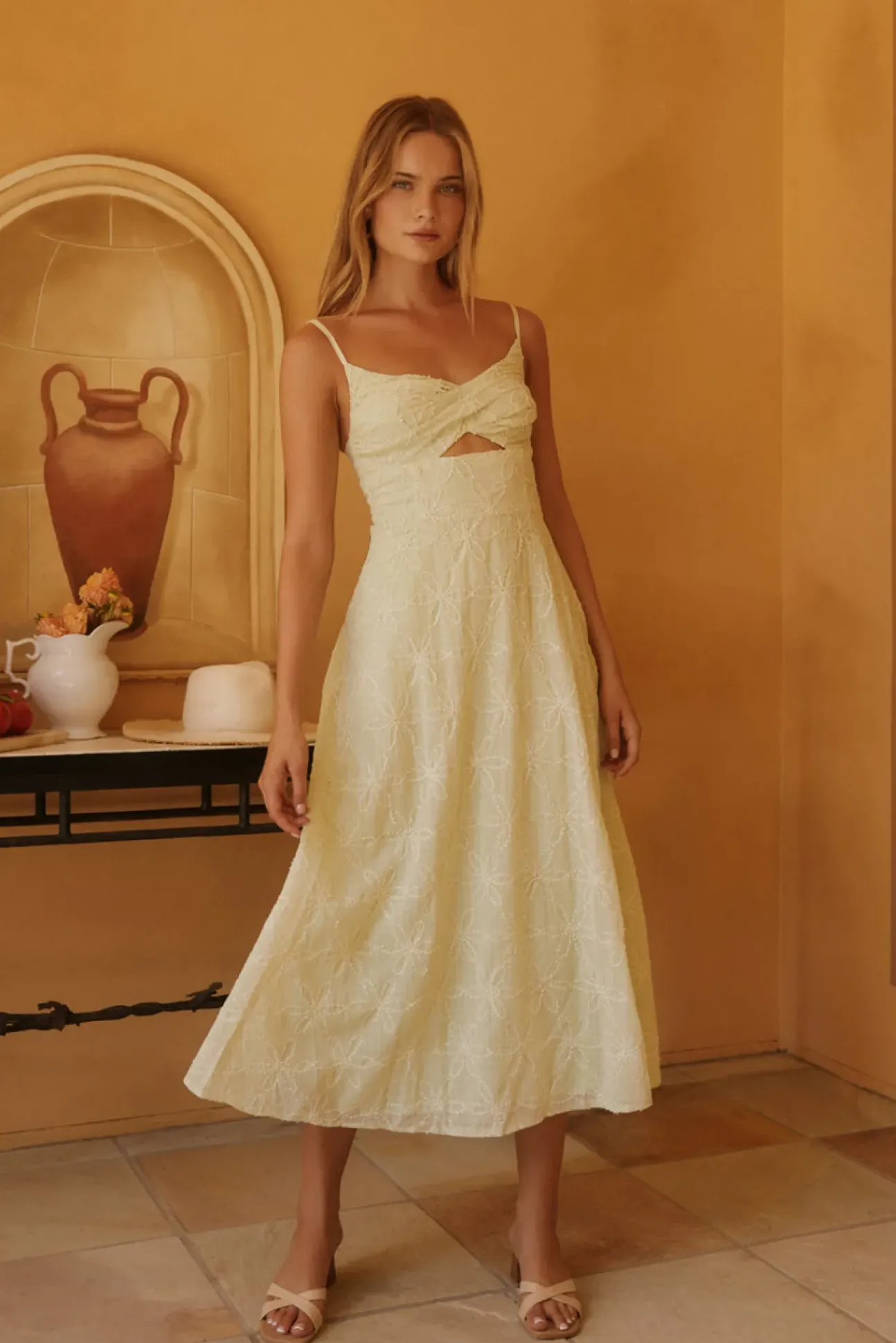 Fiora Maxi Dress Green
