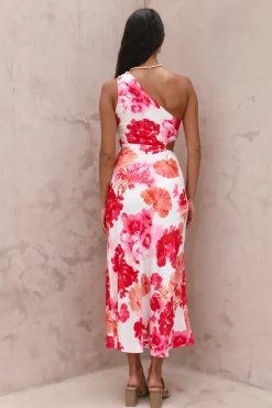 Flowers In Your Hair Maxi Dress Pink