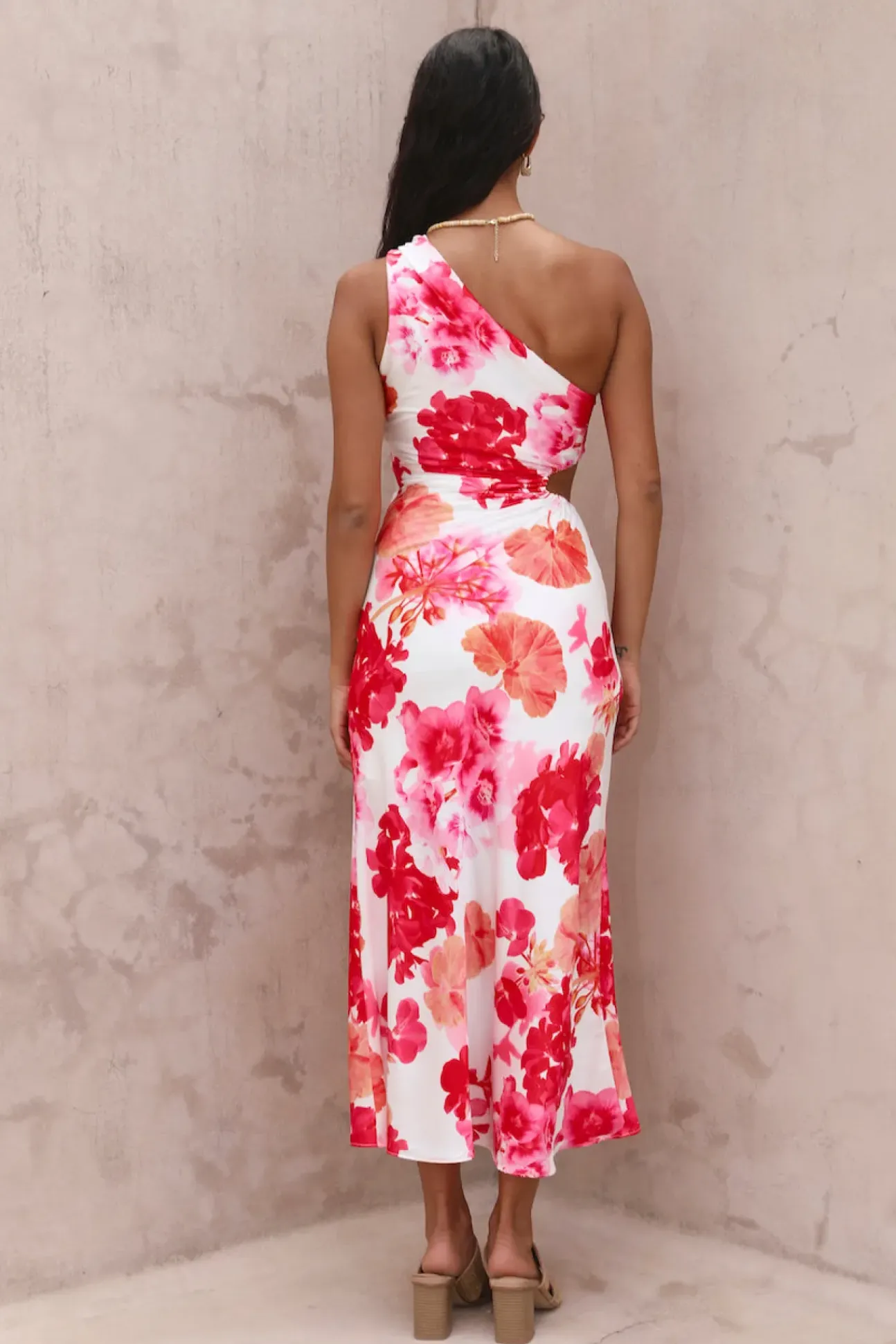 Flowers In Your Hair Maxi Dress Pink