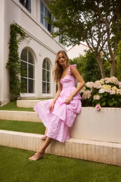 Fonder Moments Maxi Dress Pink