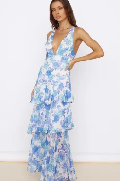 Foolish One Maxi Dress Blue