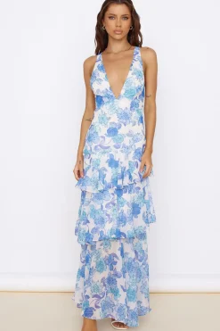 Foolish One Maxi Dress Blue