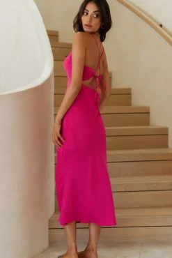 Forever Fresh Maxi Dress Pink