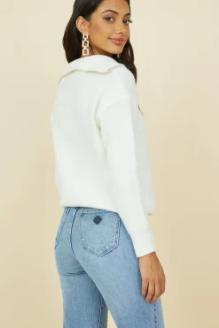 Forever More Knit White