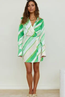 Forever Remembered Dress Green