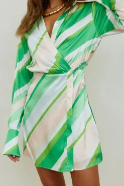 Forever Remembered Dress Green