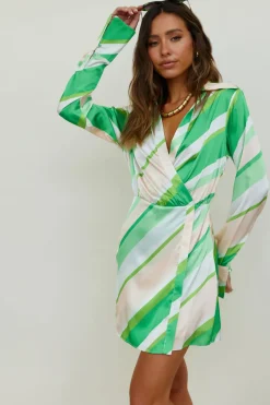 Forever Remembered Dress Green