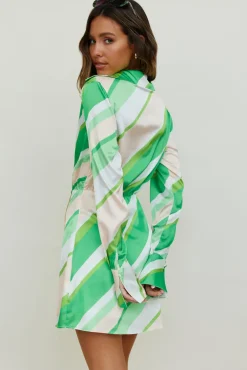 Forever Remembered Dress Green