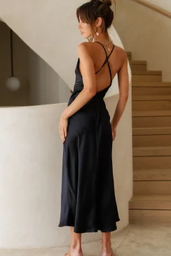 Forever With You Maxi Dress Black