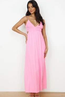For So Long Maxi Dress Pink