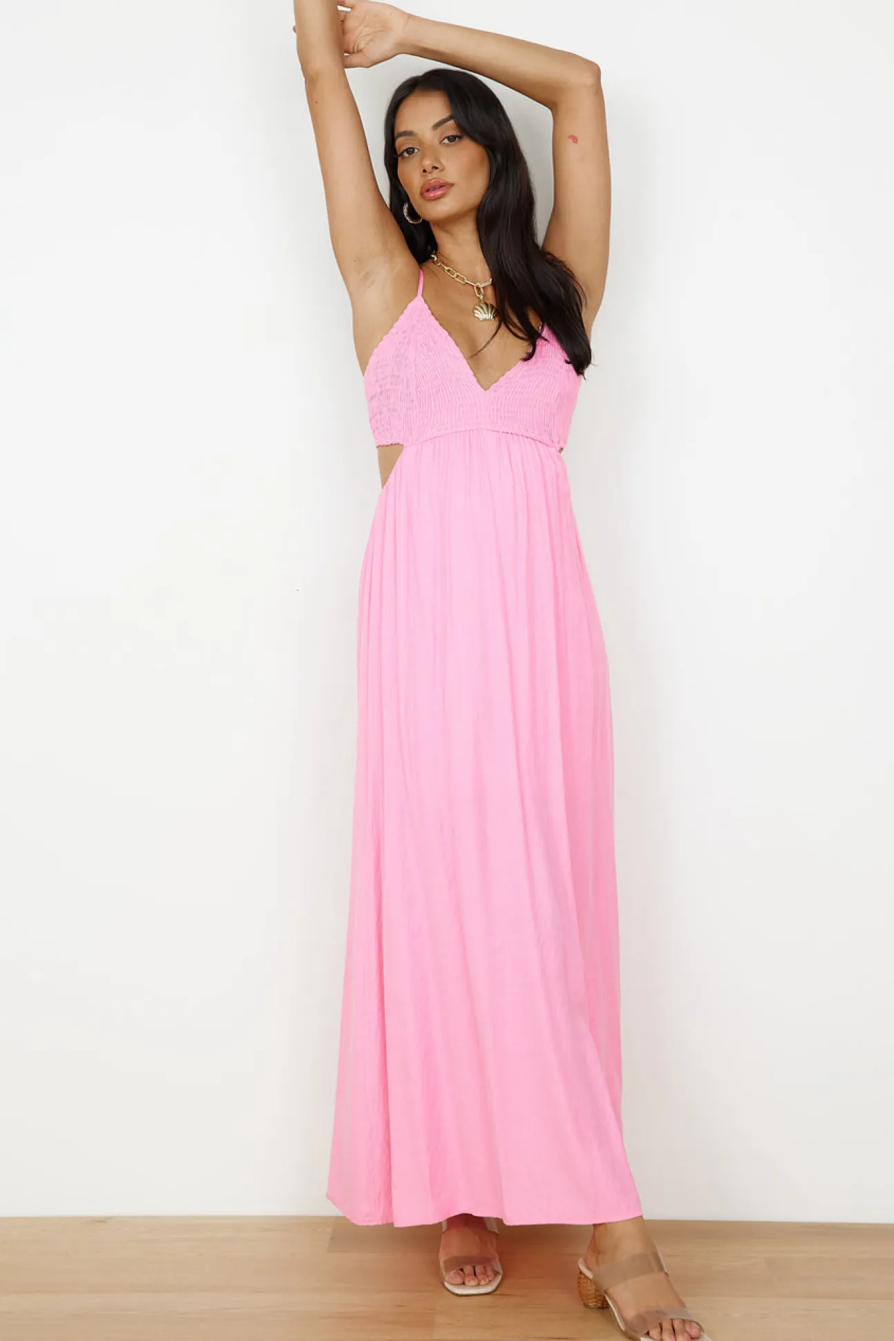 For So Long Maxi Dress Pink