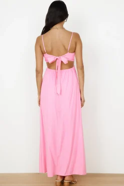 For So Long Maxi Dress Pink