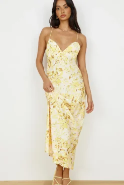 For The Taking Maxi Dress Yellow