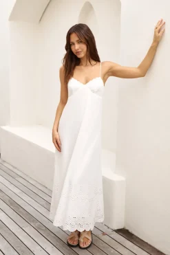 FORTUNATE ONE Angelic Maxi Dress White