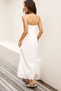 FORTUNATE ONE Angelic Maxi Dress White