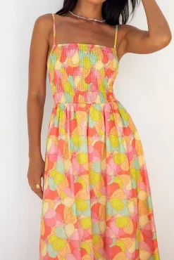 FORTUNATE ONE In Bloom Maxi Dress Floral