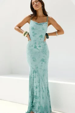 Fortune Flow Maxi Dress Sage