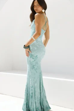Fortune Flow Maxi Dress Sage
