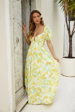 Freedom Found Maxi Dress Yellow