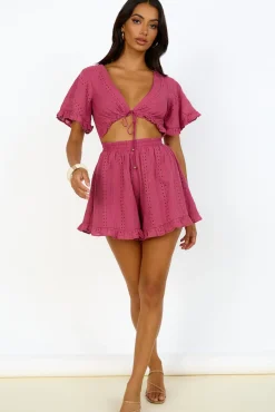 From Eden Playsuit Pink