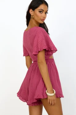 From Eden Playsuit Pink