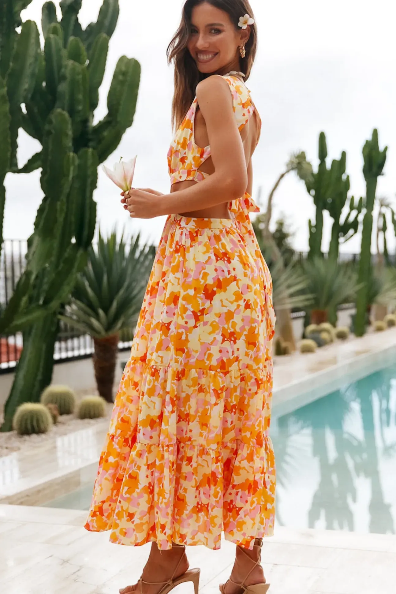 Frosted Love Maxi Dress