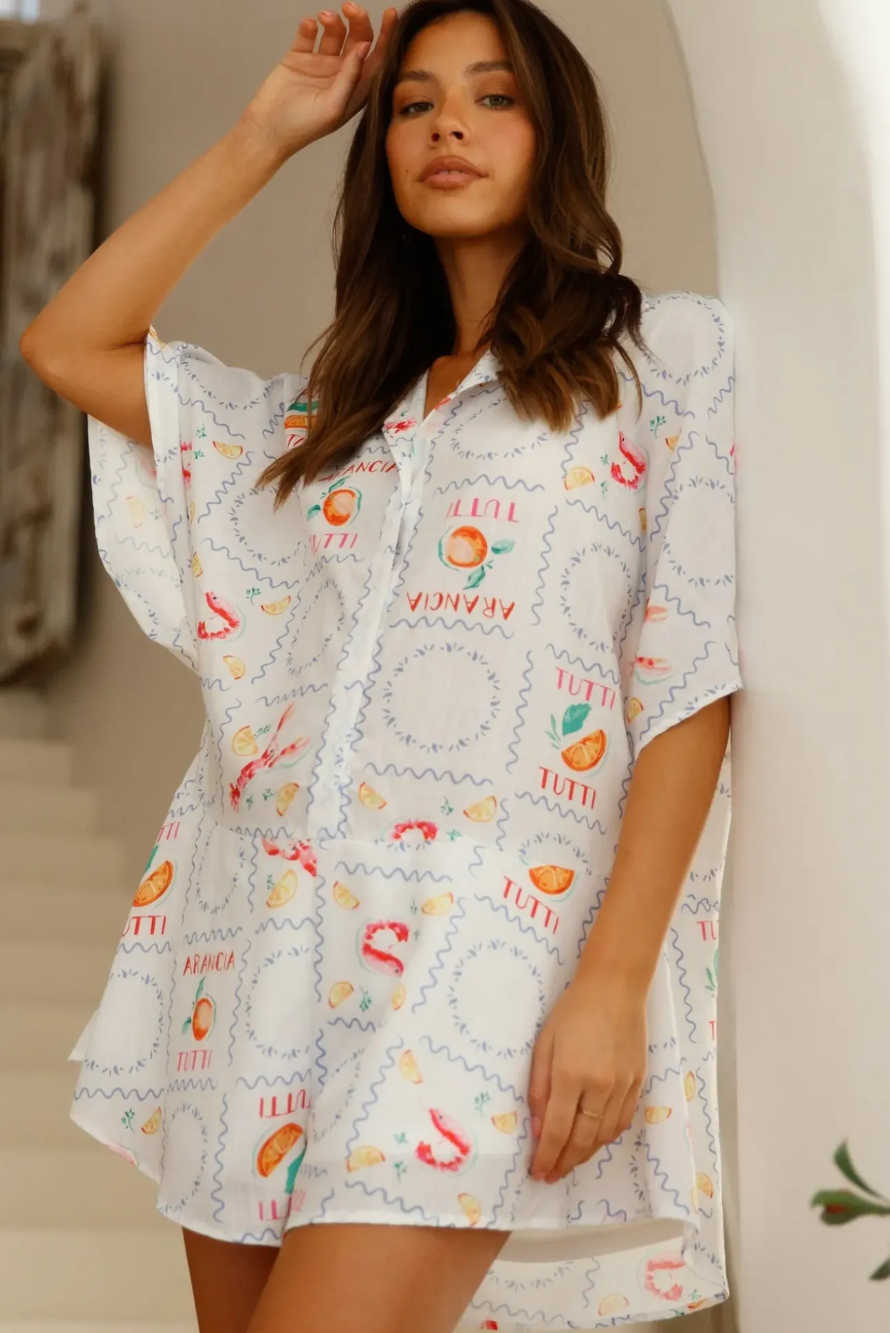 Fruit Salad Romper Multi
