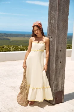 Fully Invested Maxi Dress Yellow