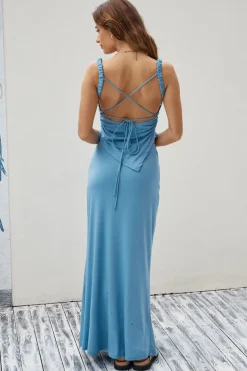 Girls Night Maxi Skirt Blue