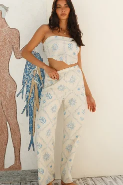 Glistening Waves Set Blue