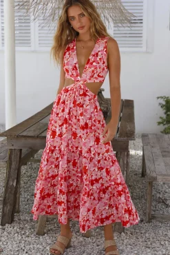 Goal Setter Maxi Dress Pink