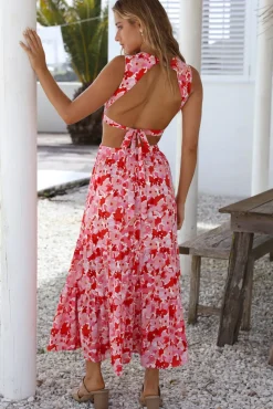 Goal Setter Maxi Dress Pink