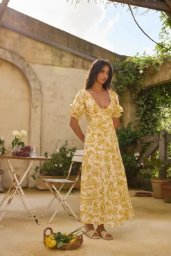 Golden Child Maxi Dress Yellow