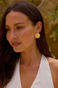 Golden Horizon Earrings Gold