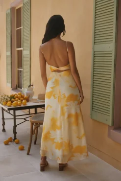 Golden Hour Maxi Dress Yellow