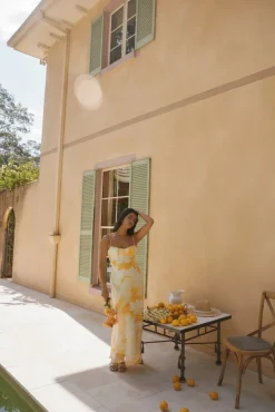 Golden Hour Maxi Dress Yellow
