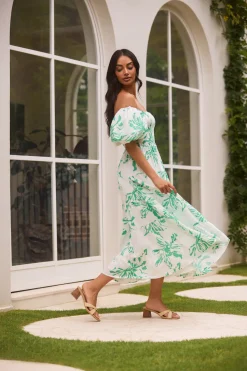 Good Morning Miss Maxi Dress Green