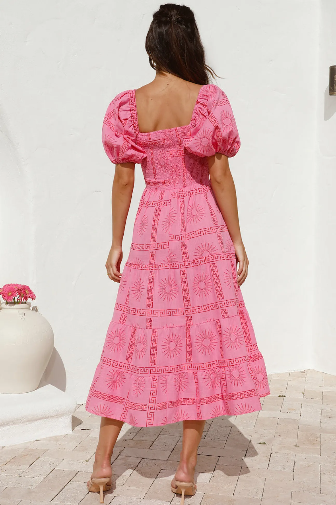 Got It Handled Maxi Dress Pink
