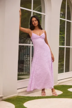 Habita Maxi Dress Lilac