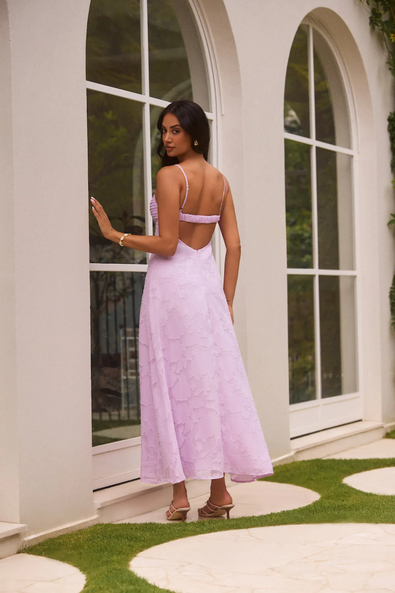 Habita Maxi Dress Lilac