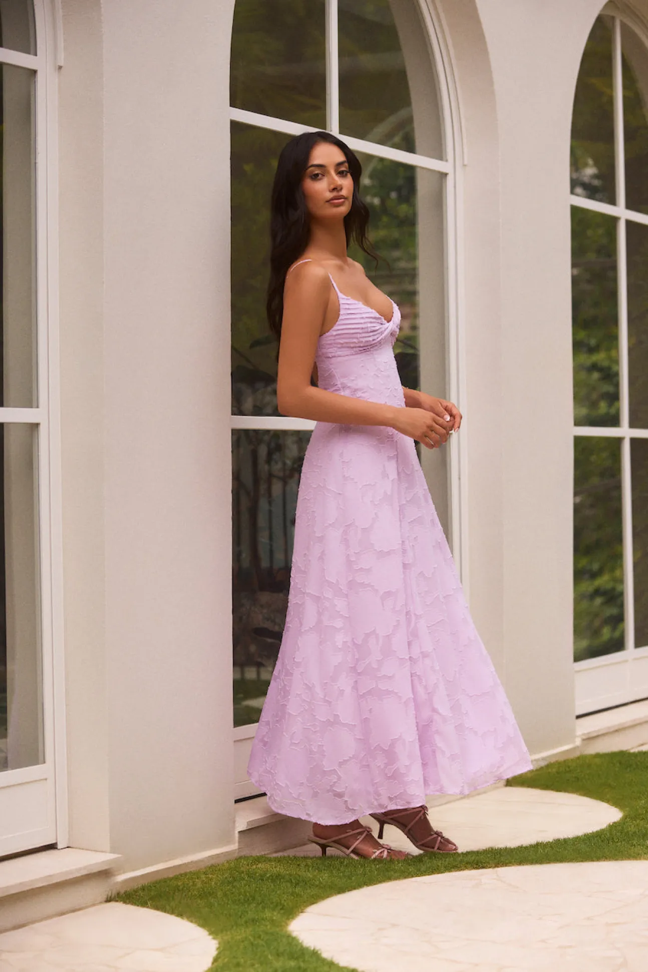 Habita Maxi Dress Lilac