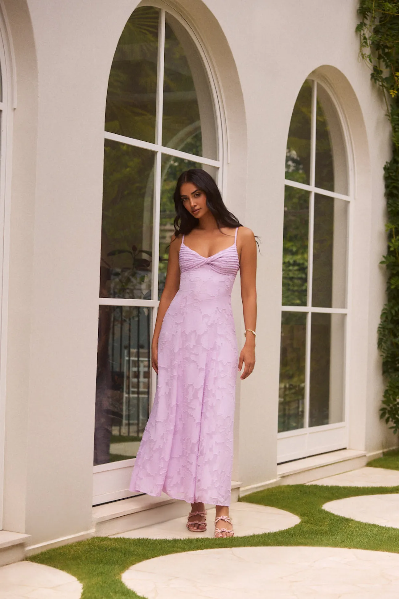 Habita Maxi Dress Lilac