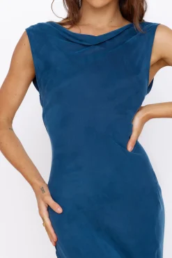 Have Me Daydreaming Maxi Dress Blue
