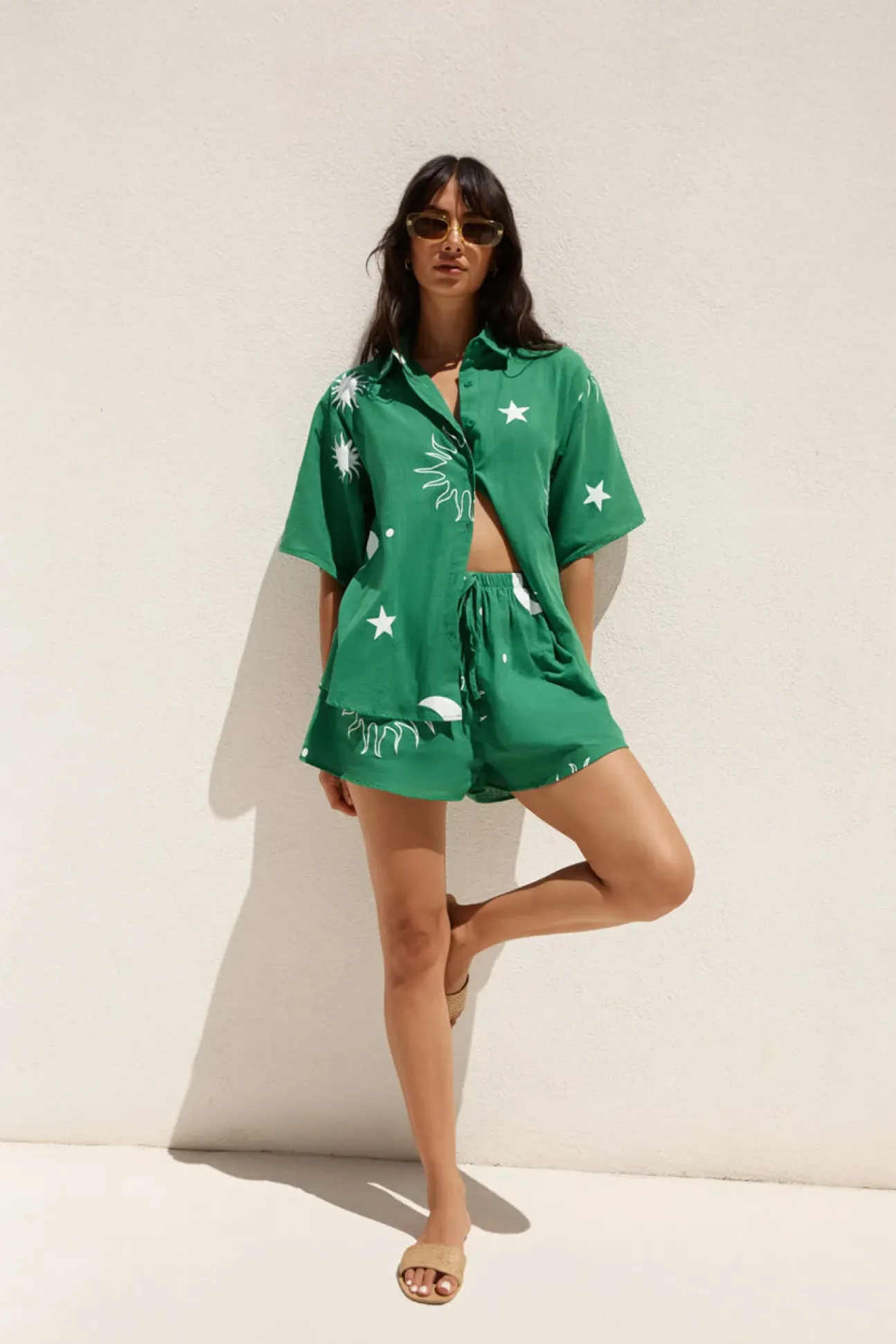 Hazy Daydream Set Green