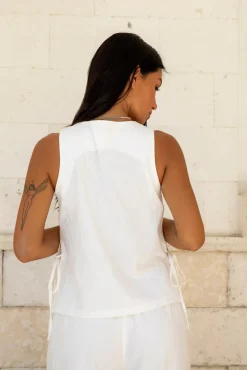 Heading South Vest Top White