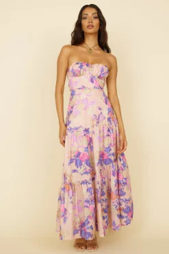 Hear Me Now Maxi Dress Pink