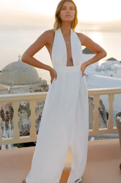 HELLO MOLLY Dedicated Song Maxi Dress White
