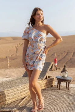 HELLO MOLLY Flowers Of The Sun Dress Blue