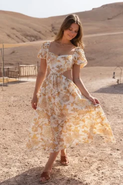 HELLO MOLLY Locked Hearts Maxi Dress